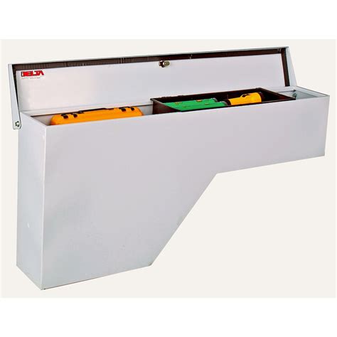 delta steel wheel well tool box|delta tool boxes.